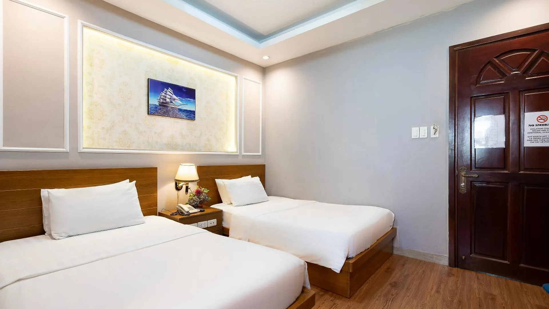 ***  Lucky Star Hotel - Bui Vien Walking Street Ho Či Minovo Město Vietnam